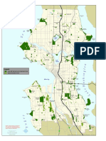 Map of Seattle Parks With Natural Areas and Greenbelts