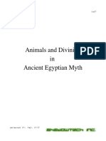 Occult - Animals and Divinity in Ancient Egyptian Myth PDF