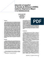 Escala para Depresion Adolescentes Inp
