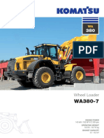 WA380 7 Brochure