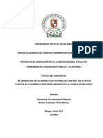 Elaboración de Un Modelo de Sistema de Control de AF