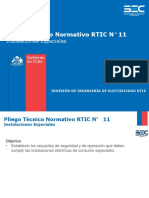 RTIC 11 Instalaciones Especiales