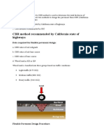 CBR Method of Design of Flexible Pavement