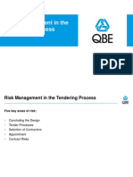 Architects - Risk Management in The Tendering Process PDF