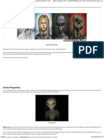 Lista de Razas Extraterrestres Que Cooperan Con El Complejo Militar e Industrial PDF