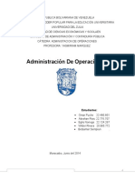 Trabajo Administracion de Operaciones