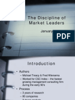 The Discipline of Market Leaders1