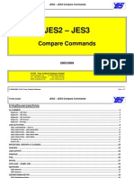 JES2-JES3 Compare Commands