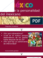 Presentación Rasgos de La Personalidad Del Mexicano