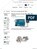 Tutorial Sensores de Gas MQ2, MQ3, MQ7 y MQ135