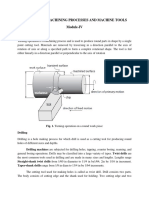 V Machining Conventional