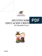 Apuntes Sobre Educación Cristiana