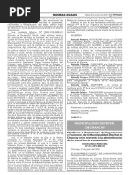 Modifican El Reglamento de Organización y Funciones de La Municipalidad Distrital de Chancay en Lo Referente A La Administración de Los Servicios de Saneamiento