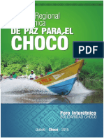 Foro Interétnico Solidaridad Choco.