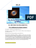 10 - Décimo Mandamiento