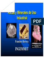 Rocas y Minerales de Uso Industrial PDF