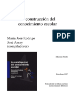 Rodrigo - Construccion Del Conocimiento Escolar