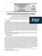 2d Plaxis Finite Element Modeling of Ashhalt Concrete