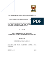 La Identidad Nacional Mexicana PDF