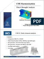 CSR Harmonisation: Direct Strength Analysis