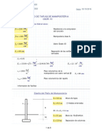 Diseño de Tapias de Mamposteria Cscr-10