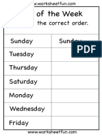 Daysoftheweekcorrectorder1 PDF