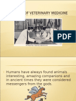 History of Veterinary Medicine