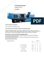 Kawaguchi Injection Moulding Machine