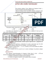 3 Exercices Propagation Des Ondes Lumineuses PDF