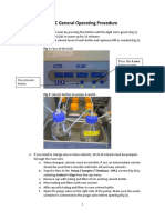 HPLC Procedures General Operating