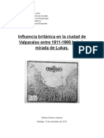 Influencia Británica en La Ciudad de Valparaíso Entre 1811-1900 Bajo La Mirada de Lukas.