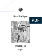 JLR 14 46 21 - 1E - Defender Electric Wiring Diagrams (LHD) - VIN 760595 Onwards