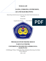 MAKALAH Teknik Pengecoran Dan Pembentukan