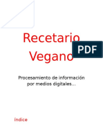 Recetario