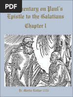 Paul's Epistle To The Galatians