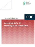 Asesoramiento en Estrategias de Enseñanza