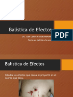 Balística de Efectos