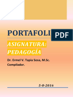 Portafolio - Pedagogía PDF