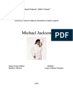 Atestat Engleza Michael Jackson