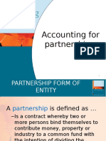 Accounting For Partnership Lecture