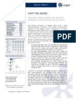 Capitec Bank - Valuation Looks Steep But Growth Outlook Is The Differentiating Factor - Final