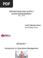 OSCM - Summary Presentations of Sessions 1-8