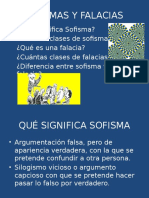 Sofismas y Falacias