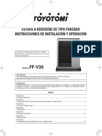 Toyotomi FF V30T