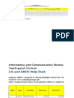 Request For Correction Forms