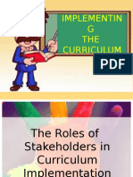 Curriculum Implementation