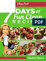 CFC 7days of Fun Clean Recipes