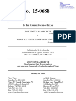 Pidgeon v. Turner - Amicus Brief of State Senators, State Representatives, and Numerous Conservatives Leaders Throughout Texas.