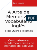 A Arte de Memorizar Vocabulario - Luis Lopes