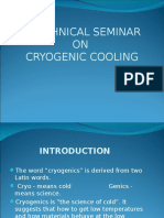 Cryogenic Cooling